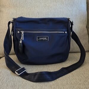 Calvin Klein Navy Blue Crossbody Purse
